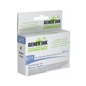Print, Inkt, Printer accessoires Generink Tintes kārtridžs Generink Epson E-71Y Geel