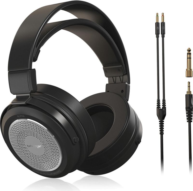 Behringer ALPHA Koptelefoon - Premium Retro-Stijl - Open-Back - Hoogwaardige Neodymium Drivers