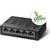 TP-Link - LS1005G - Netwerkschakelaar - Zwart - 5 Havens