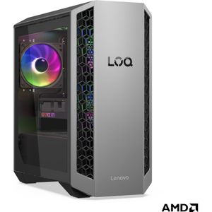Lenovo - LoQ Tower - PC - Grijs - RTX 5060 8GB - R7 8745HX - 32GB RAM - 1TB