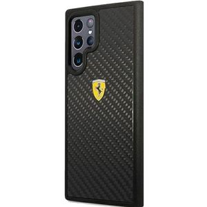 Ferrari Fefe Serie (Galaxy S22 Ultra), Smartphonehoes, Zwart
