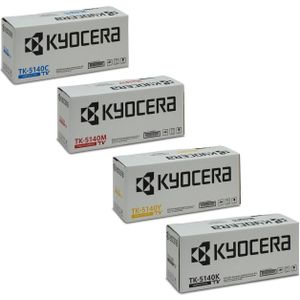Kyocera, Toner, Originele TK-5140 toner - multipack van 4 (cyaan, magenta, geel, zwart)