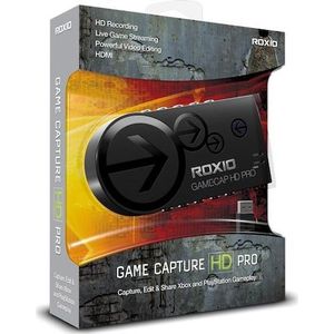 Roxio Spelopname HD PRO (PS3, Xbox 360, PC, PS4, Xbox One X, Xbox serie X, Xbox One S, Xbox serie S), Spelrecorders