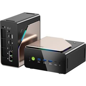 GMKtec Mini PC EVO-T1- Intel Ultra 9 285H- 64GB RAM + 1TB SSD (1000 GB, 64 GB, Intel Core Ultra 9 285H), PC