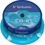 Verbatim CD-R Extra Protection 700 MB 52x 25 stuk(s)