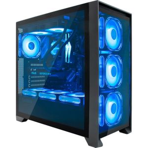 CoolBox COO-PACK-GMNG (ATX, mATX, Mini-ITX), PC-behuizing, Zwart