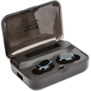 Manhattan Correcte wetenschap (5 h, Draadloze), Koptelefoon, Zwart