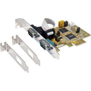 EXSYS - EX-44062 - PCIe-kaart - Meerkleurig - Inclusief Low Profile Beugel