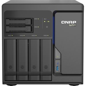 QNAP TS-h686-D1602-8G (0 TB), Netwerkopslag, Zwart