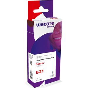 Wecare - CLi-521 B - Inktcartridge - Fotozwart