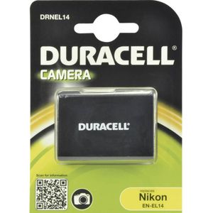 Duracell EN-EL14 (Batterij), Stroomvoorziening voor de camera, Zwart