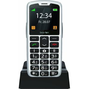 Bea-Fon SL260 ohne Netzteil silber-schwarz (2.20", 0.30 Mpx, 4G), Sleutel mobiele telefoon, Veelkleurig