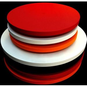 Synergy 21 LED Rundleuchte transparent zub. 18/24W Abdeckung silber, Netwerkkaarten, Zilver