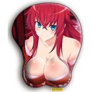 Sakami Highschool DxD tapis de souris 3D silicone Rias, Muismat, Veelkleurig