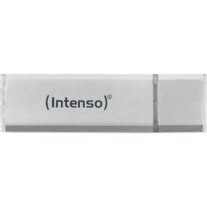 Intenso AluLine (8 GB, USB-A), USB-stick, Zilver