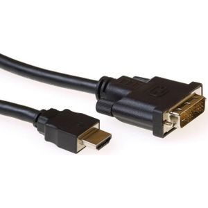 Ewent Eminent Video / Audio Kabel (2 m, HDMI, DVI), Videokabel