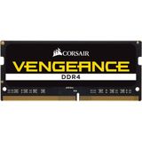 Corsair - Vengeance - RAM - Zwart - 2 x 8GB, 2666 MHz, DDR4, SO-DIMM