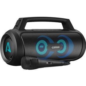Lamax - PartyGo1 Play - Bluetooth Luidspreker - Zwart - Oplaadbare Batterij