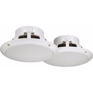 Monacor - SPE-265/WS - Inbouwluidsprekers - Wit - Maximaal 60W