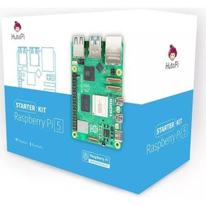 HutoPi Raspberry Pi 5 Starter Kit - 8GB versie, Ontwikkelborden + Kits