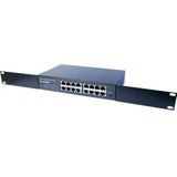 DEXLAN - 16 GIGABIT Switch - 10” en 19” - Geruisloos - Rackable