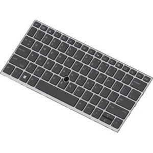 HP DualPoint Replacement Keyboard Notebook, Onderdelen voor notebooks, Zwart