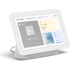 Google Nest Hub - Slimme Luidspreker - Wit - 2e Generatie