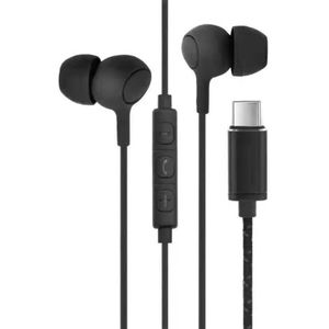 Insmat 560-2022, Bedraad, Gesprekken/Muziek, 20 - 20000 Hz, 17 g, Hoofdtelefoon, Zwart (Bedraad), Koptelefoon, Zwart