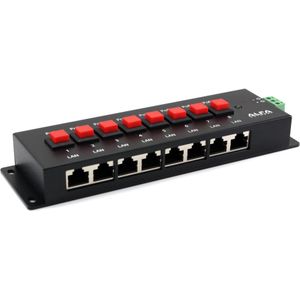 Alfa Network Alfa 8-poorts passieve PoE-injector APOE08, PoE-injector