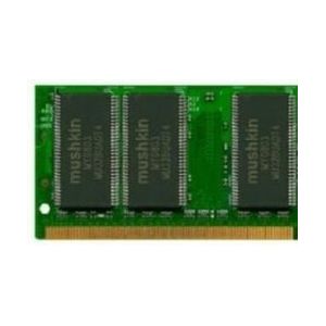 Mushkin 512 MB PC2100 DDR SODIMM, 0,5 GB, 1 x 0,5 GB, DDR, 266 MHz, Groen, RAM