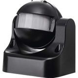 Emos - Bewegingsmelder - Zwart - PIR-sensor - IP44 - 1200W - 12 meter bereik