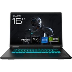 Gigabyte GAMING A16 CTHI3ES894SD (16", 1000 GB, 16 GB, Zonder toetsenbordindeling, Intel Core i7-13620H), Notebook, Zwart