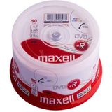 Maxell - DVD-R - 4,7 GB - 50 Stuks - Beschrijfbaar