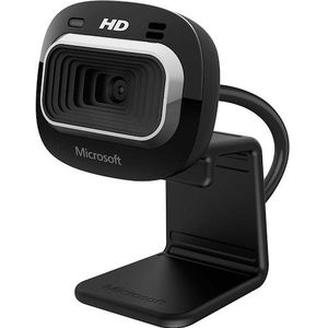 Microsoft T4H-00004 LifeCam HD-3000 voor bedrijven 720p, zwart (0.90 Mpx), Webcam, Zwart