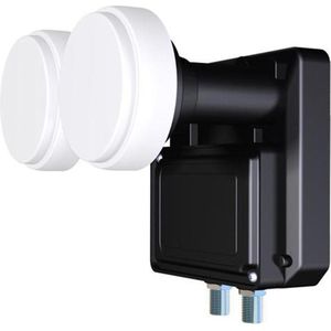 inverto Twin Monoblock 6 (Dubbele LNB, 23 mm, 40 mm), LNB, Wit, Zwart
