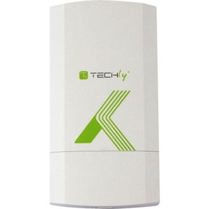 Techly I-WL-CPE120 draadloos toegangspunt (WAP) 300 Mbit/s Wit Power over Ethernet (PoE)