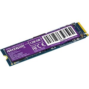Cytron NVMe M.2 SSD harde schijf - 128 GB - Harde schijf formaat - M.2 2280 (128 GB, M.2 2280), SSD