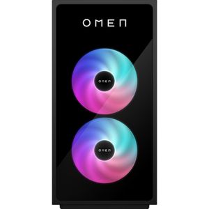 HP Omen 35L GT16-0477ng (2000 GB, 64 GB, AMD Ryzen 7 8700F, GeForce RTX 4070 Super), PC, Zwart