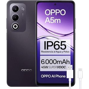 OPPO A5M - Smartphone - Paars - 8GB RAM - 256GB Opslag - 6,67 inch - 4G