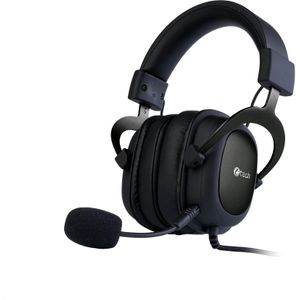 C-Tech herní sluchátka s mikrofonem Archon V2 (GHS-23B), pro-gaming, PC/PS/XBOX/ANDROID, černá (Bedraad), Gaming headset, Zwart