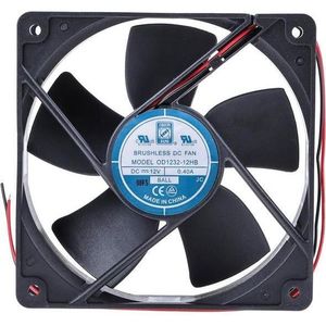 RS PRO DC ventilator 12VDC 120x120x32mm 7,2W (120 mm), PC ventilator