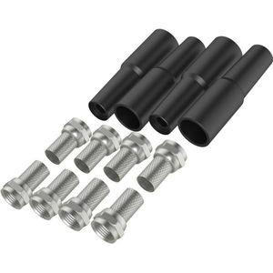 Hama Quad/Quadswitch LNB (Quad LNB), LNB, Zwart