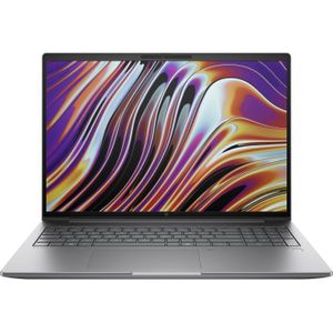 HP ZBook Power G11 A AMD Ryzen 7 8845HS 16p WUXGA 16Go 1To RTX 2000 Ada 8Go W11P 3/3/3 (16", 125 GB, 16 GB, Nummerblok, AMD Ryzen 7 8845HS), Notebook, Grijs