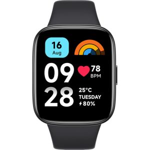 Xiaomi Redmi Watch 3 Active (47 mm, Plastic, Eén maat voor iedereen), Sporthorloges + Smartwatches