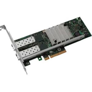 Dell Reserveonderdeel: Intel X520 DP 10Gb DA/SFP+ serveradapter, volledige hoogte, Cus, 540-BBDR, Netwerkkaarten