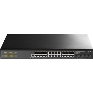 Cudy - GS2024S2 - 24-poorts Gigabit Ethernet Switch - Zwart - Hoogwaardige Connectiviteit