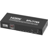 Maxtrack 4K HDMI (Splitter), Audio-adapters, Zwart