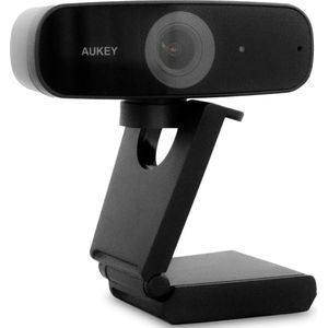 Aukey PC-W3 (2 Mpx), Webcam, Zwart