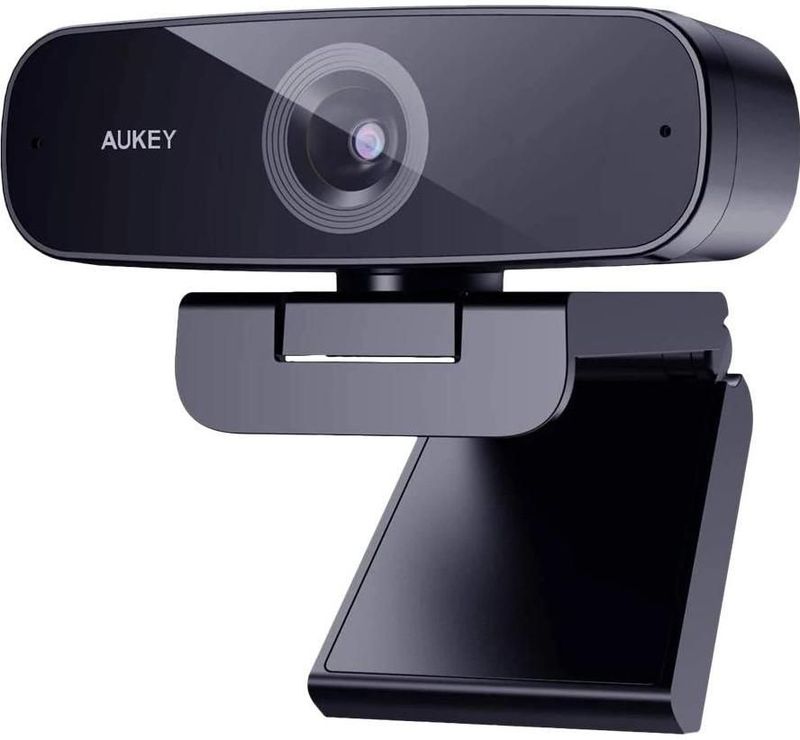 Aukey - PC-W3 - Webcam - Zwart