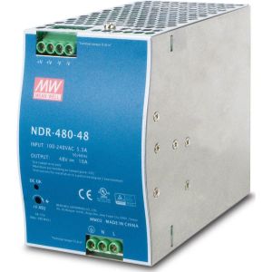 Ernitec 48V, 480W Din-Rail Power (480 W), PC-voedingseenheid
